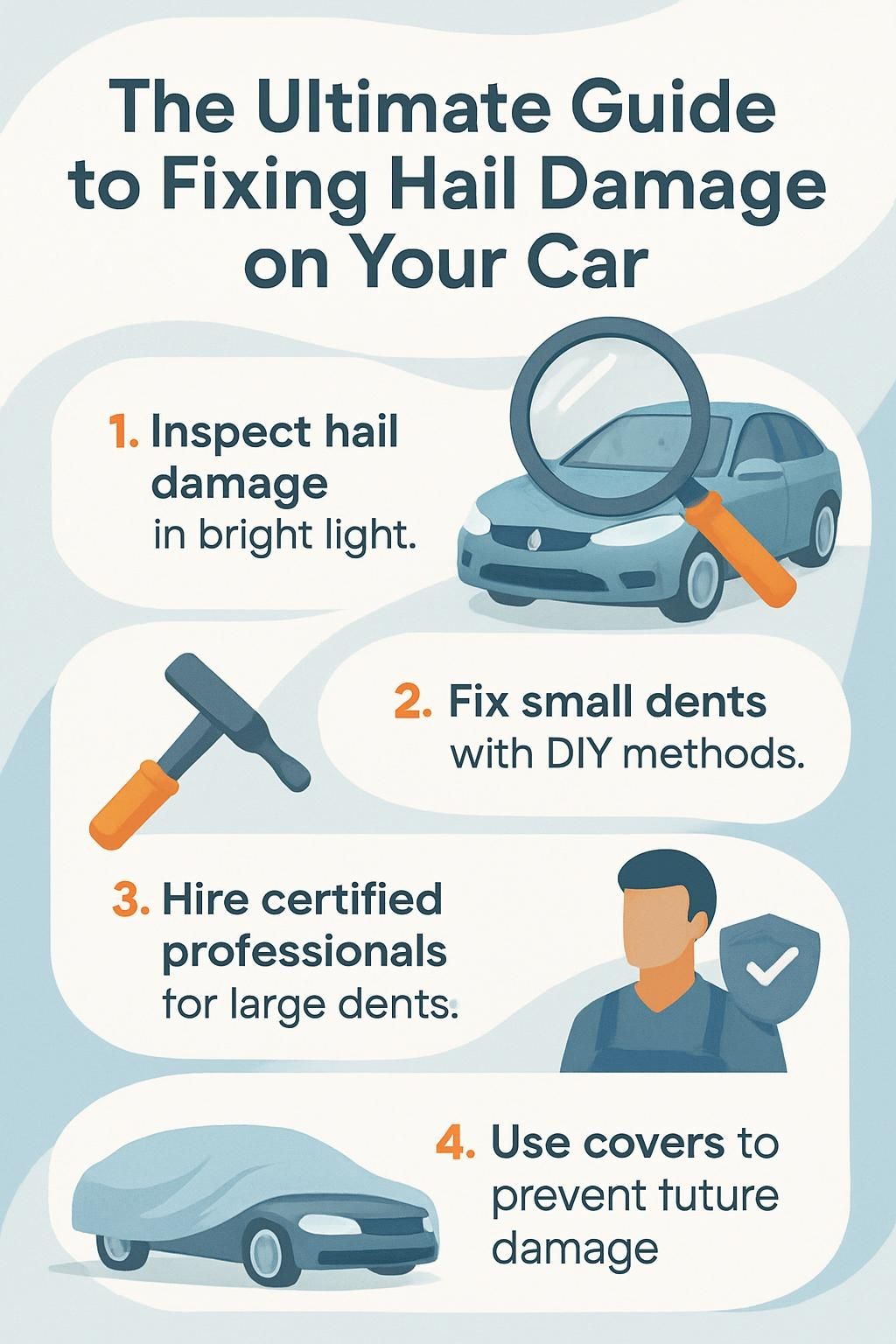 The Ultimate Guide to Fixing Hail Damage on Your Car – Automotive Art ...
